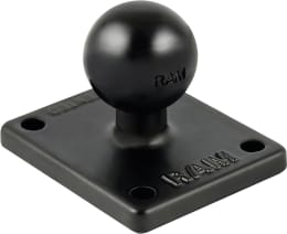 Produktbild: RAM® MOUNTS Basisplatte Square mit B-Kugel 25,4 mm/1 Schraubmontage, rechteckig, RAM-B-347U