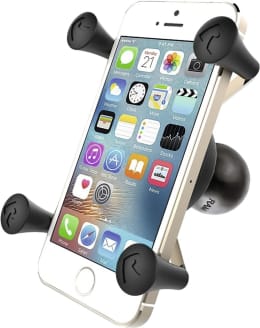 Produktbild: RAM MOUNTS Handyhalter X-Grip mit Kugel und vier Haltearmen, Smartphone eingespannt
