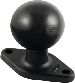 Produktbild: RAM® MOUNTS Basisplatte Diamond mit C-Kugel 38,1 mm/1,5 Schraubmontage, Trapez, RAM-238U