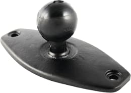 Produktbild: RAM® MOUNTS Basisplatte mit C-Kugel 38,1 mm/1,5, Trapez, für John Deere Displays GS 2600, GS 2630