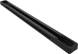 Produktbild: RAM® MOUNTS Schiene Tough-Track™ 406,4/330,2 mm, Aluminium/Kunststoff schwarz, mit Endkappen, RAM-TRACK-EXA-13BU