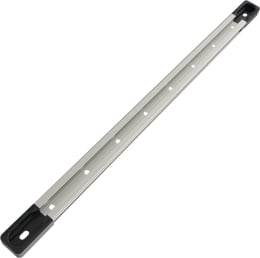 Produktbild: RAM® MOUNTS Schiene Tough-Track™ 406,4/330,2 mm, Aluminium/Kunststoff silber, schwarz, mit Endkappen