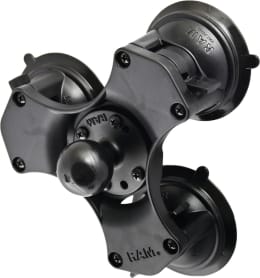 Produktbild: RAM® MOUNTS Saugnapf Twist-Lock™ mit Basisplatte Round C-Kugel 3-fach, RAP-365-224-1U