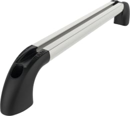 Produktbild: RAM MOUNTS Hand-Track Montageschiene aus Aluminium mit schwarzen Kunststoff-Endkappen