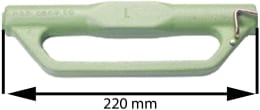 Produktbild: Spannschloss links offen für Unterlenker Deutz-Fahr D 2807 – 5207, D 6007 – 6907, D 07 C, DX 3.10 SC/VC