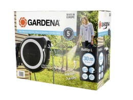 Produktbild: GARDENA Wand-Schlauchbox RollUp mit Gartenschlauch Schlauchtrommel, Gartenschlauchbox 18627-20