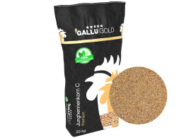 Produktbild: GALLUGOLD Junghennenkorn C Premium OG gegrütztes Alleinfuttermittel mit Kokzidiostatikum zur Aufzucht