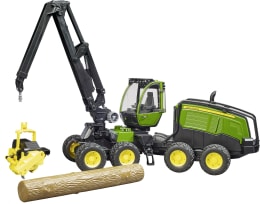 Produktbild: Bruder® Modell John Deere Harvester 1270 G mit einem Baumstamm 1:16