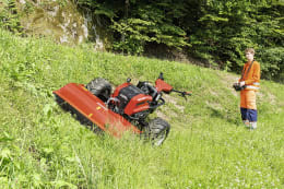 Lifestyle: KÖPPL Einachsschlepper Gekko Benzin, Antrieb hydrostatisch