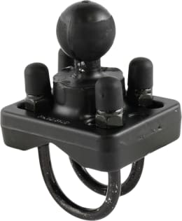 Produktbild: RAM® MOUNTS Bügelschelle mit B-Kugel 25,4 mm/1 Spannbereich 19,1 – 31,75 mm, Doppelbügel Edelstahl, RAM-B-235U