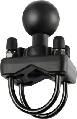 Produktbild: RAM® MOUNTS Bügelschelle mit C-Kugel 38,1 mm/1,5 Spannbereich 31,75 – 38,1 mm, Doppelbügel Edelstahl, RAM-235-1U