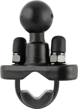 Produktbild: RAM® MOUNTS Bügelschelle mit B-Kugel 25,4 mm/1 Spannbereich 12,7 – 31,75 mm, Einfachbügel Stahl verzinkt