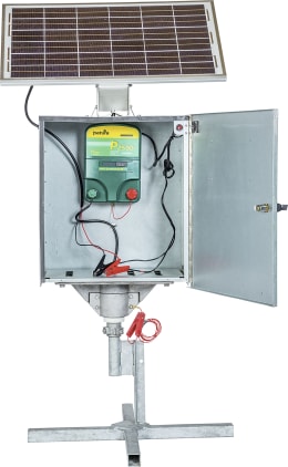Lifestyle: Patura Sicherheitsbox mit Verkabelung und Erdstab für Weidezaungerät 12 V