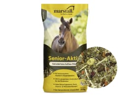 Produktbild: marstall® Senior-Aktiv getreide-, melasse- und luzernefreies Müsli