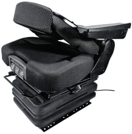 Produktbild: BLACK STAR Traktorsitz BS 1512 A TT Sitzkissenverstellung, Drehadapter 30° links/rechts, luftgefedert