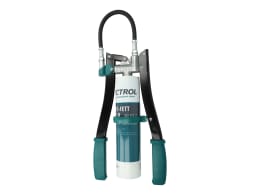 Produktbild: Zweihandfettpresse mit TECTROL Multi-Fett Kartusche und Schlauch