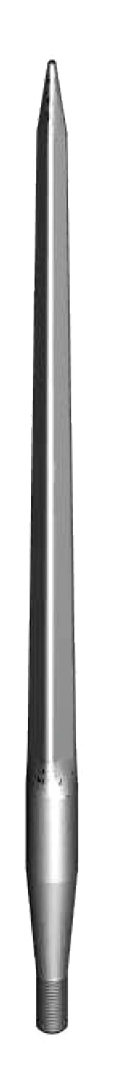 Produktbild: SHW Frontladerzinken K001 800 mm M 22 x 1,5 AG spitz, gerade für Fendt, Schäffer