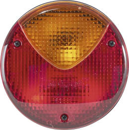 Produktbild: Hella® Schlussleuchte links/rechts Ø 122,5 mm, Schluss-, Brems-, Blinklicht