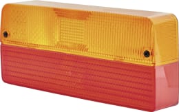 Produktbild: Hella® Lichtscheibe quadratisch, links/rechts, für Schlussleuchte