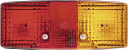 Produktbild: Hella® Schlussleuchte rechts 158 x 64 x 51 mm, Schluss-, Brems-, Blink-, Kennzeichenlicht, Flachsteckanschluss