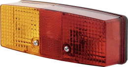 Produktbild: Hella® Schlussleuchte links 158 x 64 x 51 mm, Schluss-, Brems-, Blink-, Kennzeichenlicht, Flachsteckanschluss