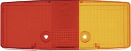 Produktbild: Hella® Lichtscheibe quadratisch, rechts, 158 x 64 mm, für Schlussleuchte mit Kennzeichenlicht, 9EL 997 452-001
