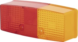 Produktbild: Hella® Lichtscheibe quadratisch, rechts, 158 x 64 mm, für Schlussleuchte mit Kennzeichenlicht, 9EL 997 452-001