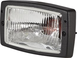 Produktbild: Hella® Hauptscheinwerfer links/rechts, Halogen H4, 12 V, 24 V, 182 x 102 x 88 mm, quadratisch