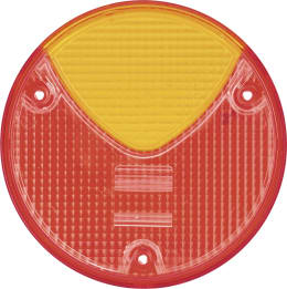 Produktbild: Hella® Lichtscheibe rund, links/rechts, Ø 122,5 mm, für Schlussleuchte