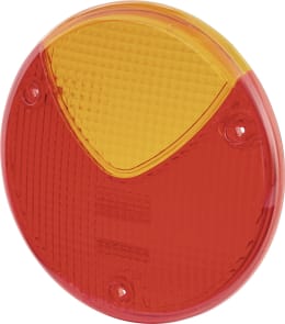 Produktbild: Hella® Lichtscheibe rund, links/rechts, Ø 122,5 mm, für Schlussleuchte
