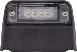Produktbild: Hella® LED-Kennzeichenleuchte quadratisch, seitlich links/rechts, 93 x 66,2 x 63 mm, 12 V, 4 LEDs