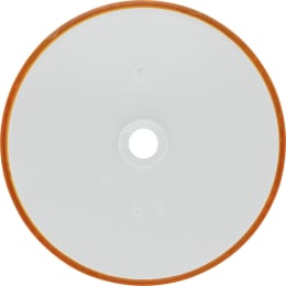 Produktbild: Hella® Rückstrahler rund, gelb, Ø 60 mm, geschraubt