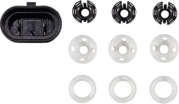 Set: Hella® Hauptscheinwerfer links/rechts, Halogen H7, 24 V, rund