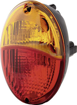 Produktbild: Hella® Schlussleuchte links/rechts 98,4 x 140,4 x 75,1 mm, Schluss-, Brems-, Blinklicht