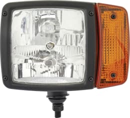 Produktbild: Hella® Hauptscheinwerfer links, P21W, T4W, Halogen H3, Halogen H7, 24 V, quadratisch