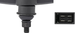 Produktbild: Hella® Hauptscheinwerfer links/rechts, T4W, Halogen H3, Halogen H7, 12 V, quadratisch