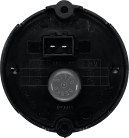 Produktbild: Hella® LED-Blinkleuchte rund, hinten links/rechts, Ø außen 66 mm, 12 V, 12 LEDs, E4 12390