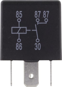 Produktbild: Hella® Relais 12 V, Wechsler, ohne Halter, 5-polig, Flachsteckanschluss