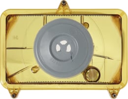 Produktbild: Hella® Hauptscheinwerfer links/rechts, Halogen H4, 12 V, 24 V, 130 x 107 mm, quadratisch