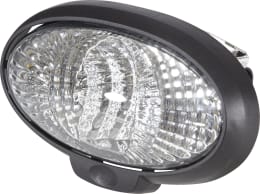 Produktbild: Hella® Arbeitsscheinwerfer Oval 90 HB3, 12 V, für nahe Ausleuchtung, Einbau, 4-Punkt-Befestigung