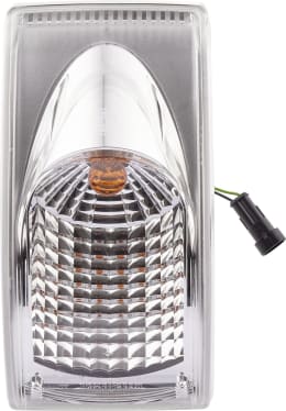 Produktbild: Hella® Blinkleuchte eckig, gebogen, links/rechts, 133 x 192 mm, Befestigung Einbau