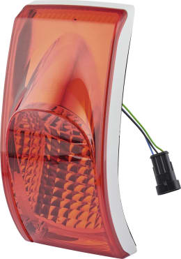 Produktbild: Hella® Schlussleuchte links/rechts 133 x 192 mm, Schluss-, Bremslicht