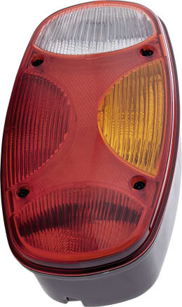 Produktbild: Hella® Schlussleuchte Cargoluna rechts 122 x 225 x 73 mm, Schluss-, Brems-, Blink-, Rückfahrlicht, senkrecht