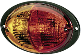 Produktbild: Hella® Schlussleuchte rechts 98,4 x 140,4 x 75,1 mm, Schluss-, Brems-, Blinklicht, 2SD 343 130-167