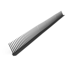 Produktbild: Valut Traufenlüftungskamm 65 mm x 1 m schwarz PVC