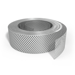 Produktbild: Valut Lüftungsband 100 mm x 60 m, Alu blank, gelocht, Vogelschutzgitter