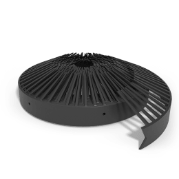 Produktbild: Valut Traufenlüftungskamm PVC 55mmx5m schwarz
