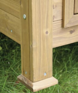 Produktbild: KERBL Kleintierstall 105 x 100 x 108 cm für Hühner und Kaninchen