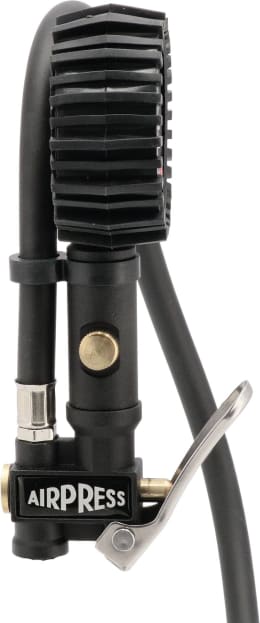 Produktbild: Airpress Reifenfüllprüfer, 0 bis 10 bar, 1/4 IG, Euro NW 7,2 mm, Orion NW 5,5 mm, digital, batteriebetrieben