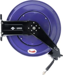Produktbild: Airpress Schlauchaufroller für Druckluft, selbstaufrollend, schwenkbar, Wandmontage, 20 m
